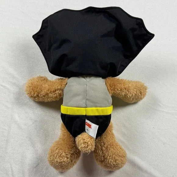 Gund DC Comics Batman Malone Teddy Bear Plush 4056393 Brown Black Grey 12" - Picture 4 of 9
